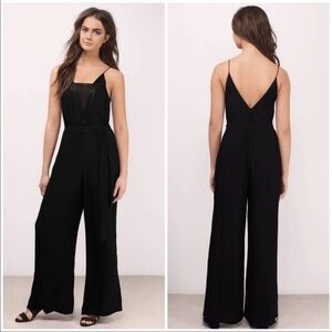 REVOLVE C/MEO Collective Black Vivid Wide Leg Jumpsuit